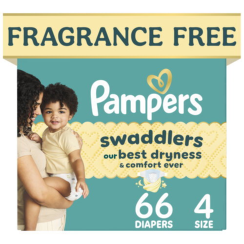 Pampers Diapers, Size S4 Image 1 of 6