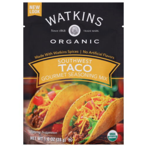 Watkins Seasoning Mix Organic Gourmet Taco