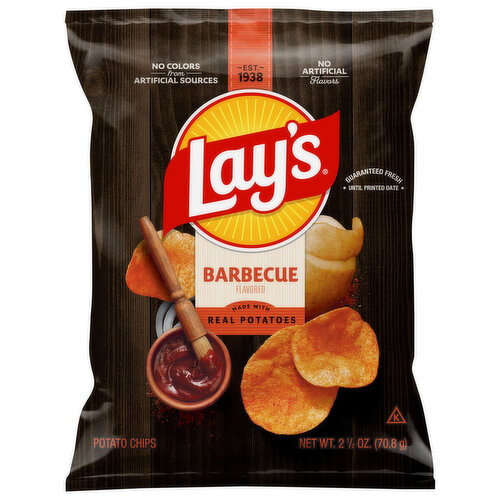 Lay's Barbecue Flavored Potato Chips Image 1 of 4