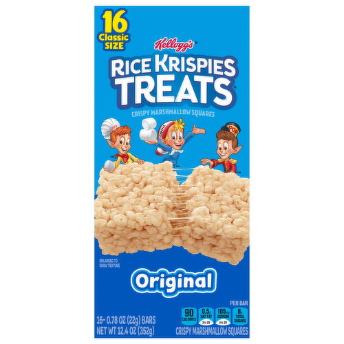 Rice Krispies Treats Original Classic Crispy Marshmallow Squares Image 1 of 6