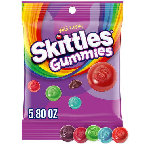 Skittles Gummies Wild Berry Peg