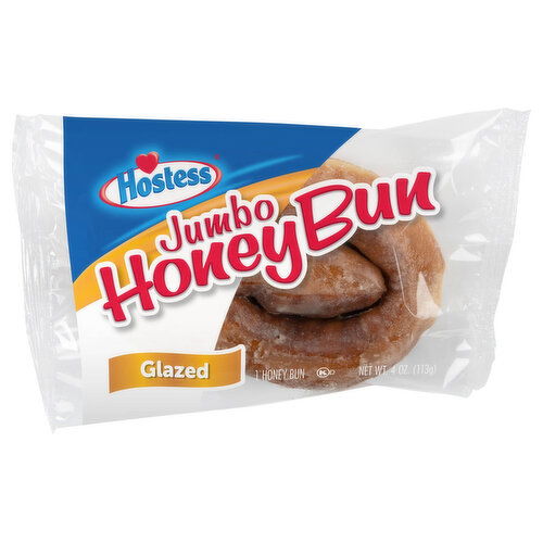 Hostess Honey Bun, Glazed, Jumbo