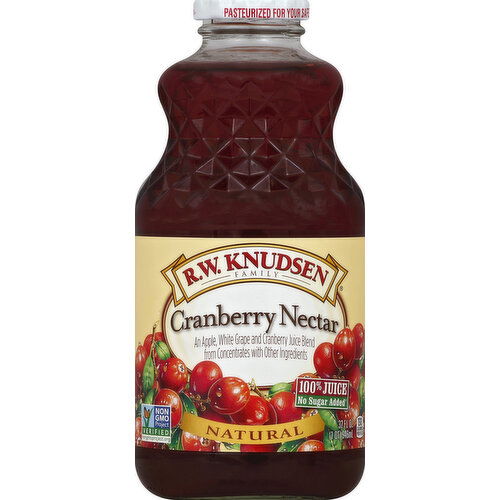 RW Knudsen 100% Juice, Cranberry Nectar