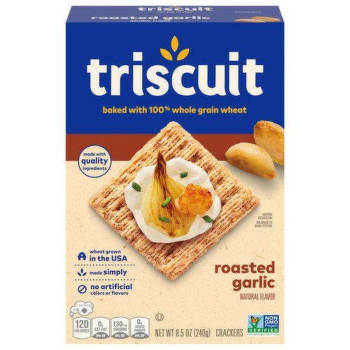 Triscuit Crackers, Roasted Garlic