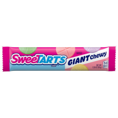 Sweetarts Candy, Assorted, Chewy, Giant