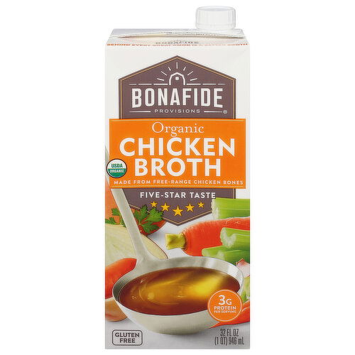 Bonafide Provisions Chicken Broth, Organic