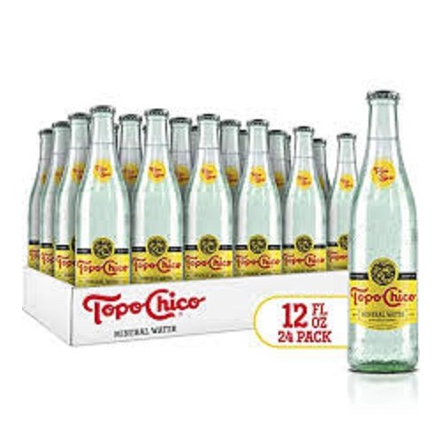 Topo Chico Mineral Water Case, 12 oz Bottles , 24 Pack