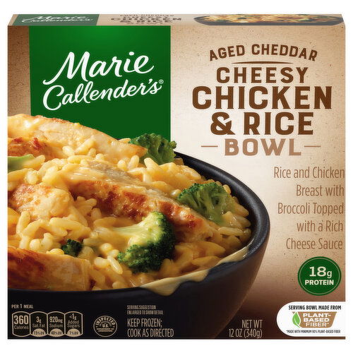 Marie Callender's Cheesy Aged Cheddar Chicken & Rice Bowl