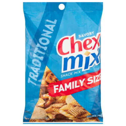 Chex Mix Snack Mix, Traditional, Family Size