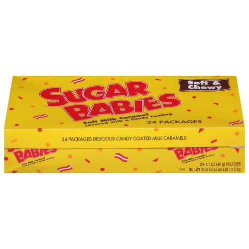 Sugar Babies Candy, Soft Milk Caramel