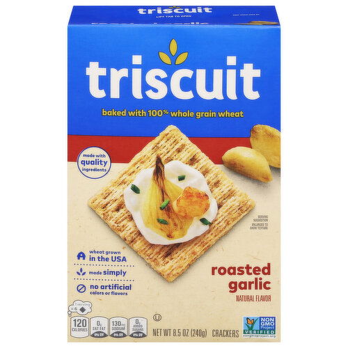 Triscuit Crackers, Roasted Garlic