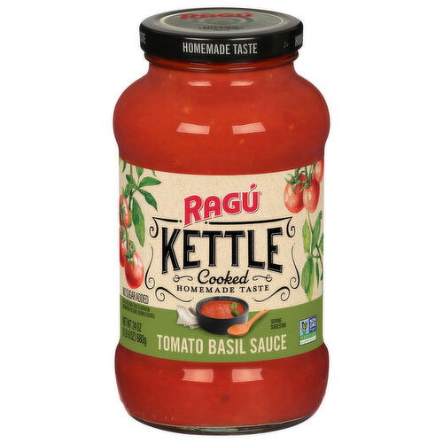 Ragu Kettle Cooked Tomato Basil Sauce