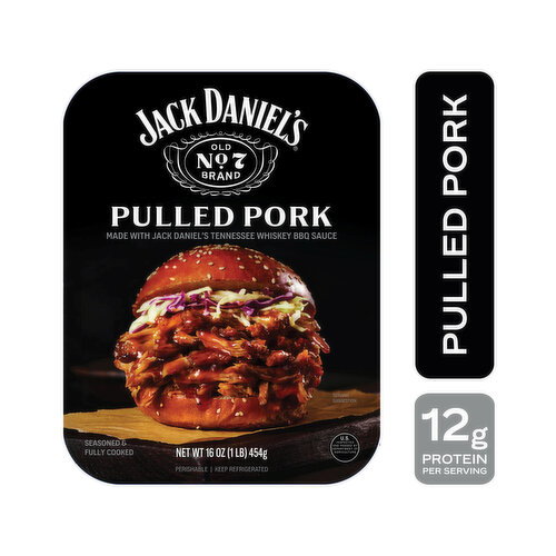 Jack Daniel's Pulled Pork, Refrigerated Entree, 16 oz Image 1 of 5