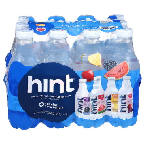 Hint 4 Flavors Water