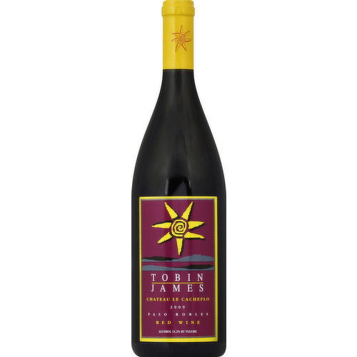 Tobin James Red Wine, Chateau le Cacheflo, 2009