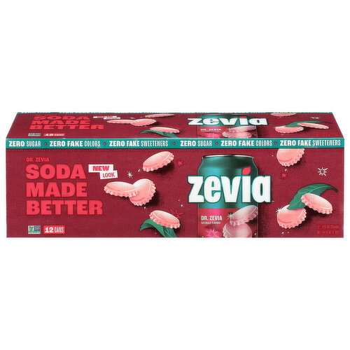 Zevia Zero Sugar Dr. Zevia Soda