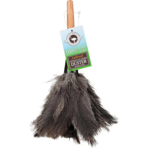 16-Inch Ostrich Feather Duster - Durable Dust Collector For Cleaning (1 Or 2 Pack)
