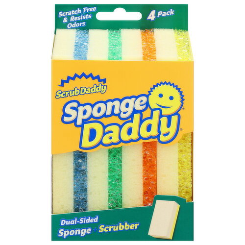 Scrub Daddy Dual-Sided Sponge Scrubber
