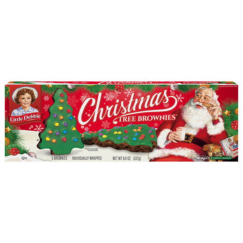 Little Debbie Christmas Tree Brownies