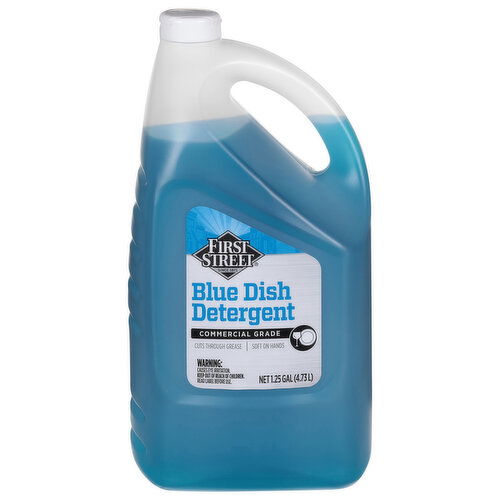 First Street Commercial Grade Blue Dish Detergent