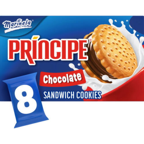 Marinela Chocolate Filled Sandwich Cookies, 8 count, 17.76 oz