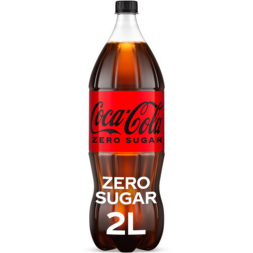 Coca-Cola Zero Sugar Soda Bottle