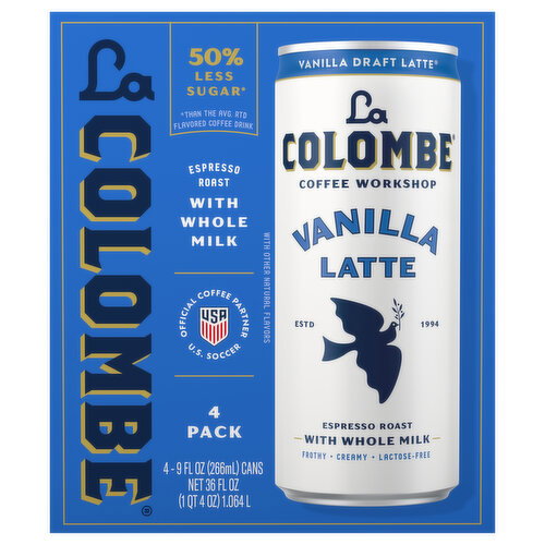 La Colombe Espresso Roast Vanilla Latte Image 1 of 6