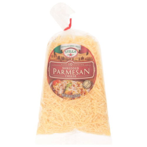 Stella Cheese, Parmesan, Shredded