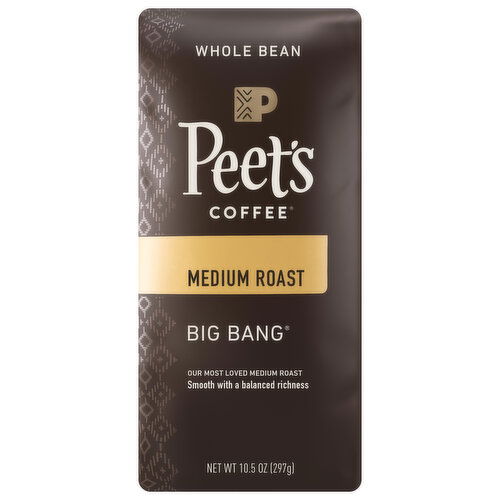 Peet's Coffee Big Bang Medium Roast Whole Bean Coffee
