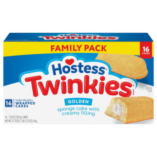 Hostess Golden Twinkies Family Pack