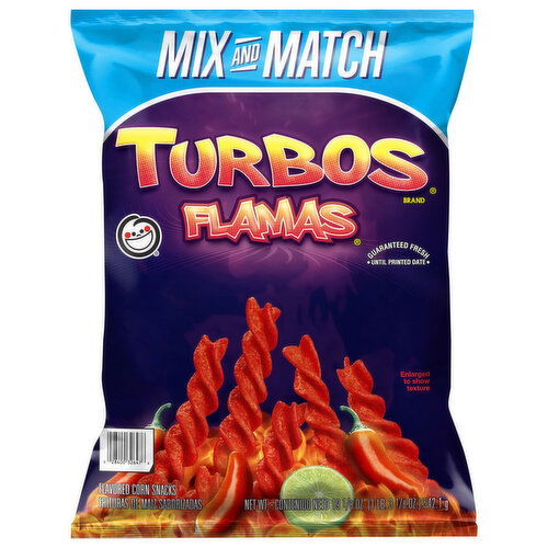 Turbos Flamas Corn Snacks