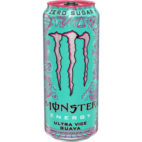 Monster Energy Ultra Monster Energy Ultra Vice Guava - 16 FL OZ