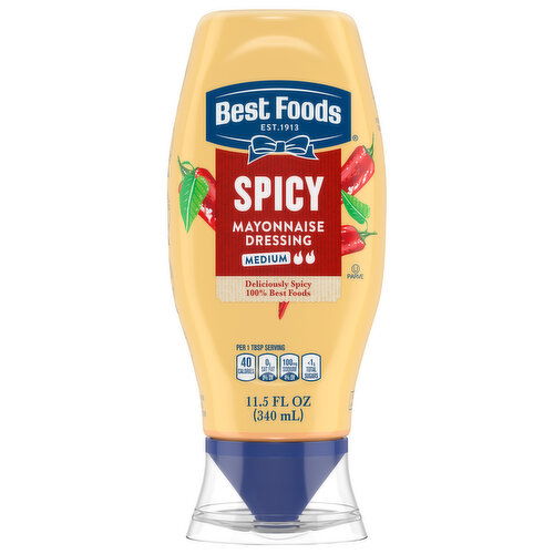 Best Foods Spicy Medium Mayonnaise Dressing