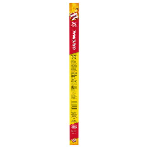 Slim Jim Original Giant Slim Smoked Snack Stick Image 1 of 4