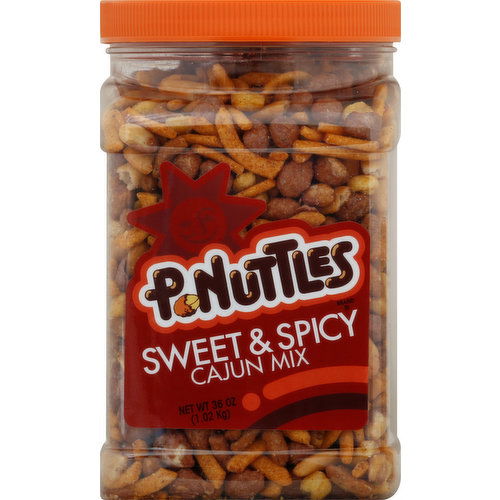 P Nuttles Cajun Mix, Sweet & Spicy