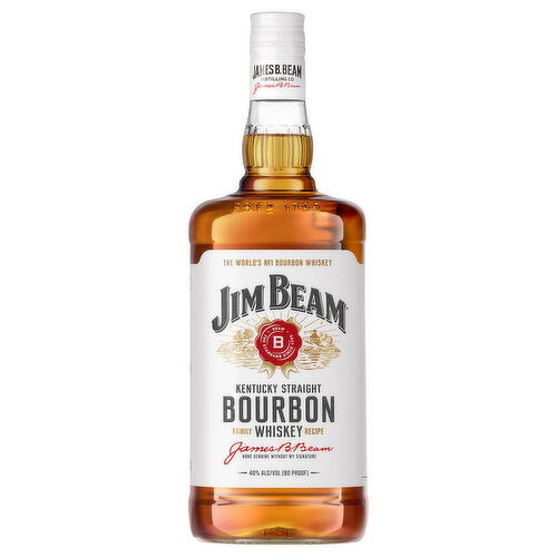 Jim Beam Whiskey, Kentucky Straight Bourbon