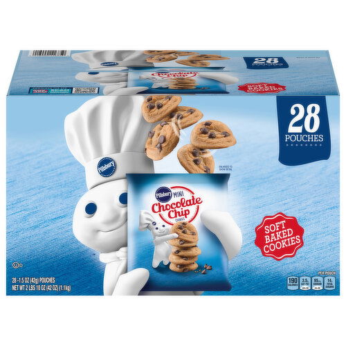 Pillsbury Soft Baked Chocolate Chip Mini Cookies