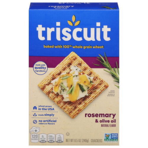 Triscuit Crackers, Rosemary & Olive Oil