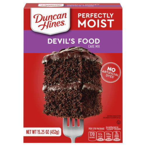 Duncan Hines Devil's Food Cake Mix Image 1 of 6