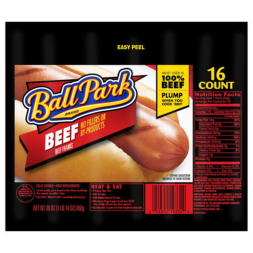 Ball Park Beef Franks