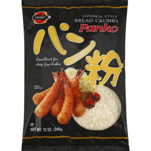 J-Basket Bread Crumbs, Panko, Japanese Style