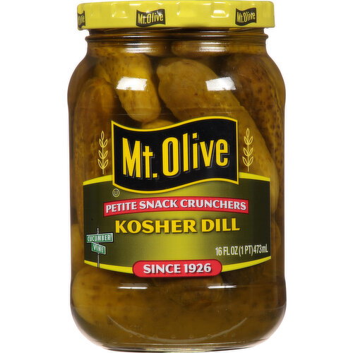 Mt. Olive Kosher Dill Petite Snack Crunchers Pickles