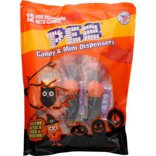 Pez Mini Dispensers with Candy