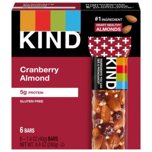 Kind Bars, Cranberry Almond