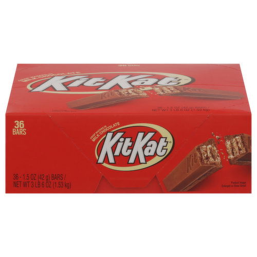 Kit Kat Crisp Wafers, Milk Chocolate