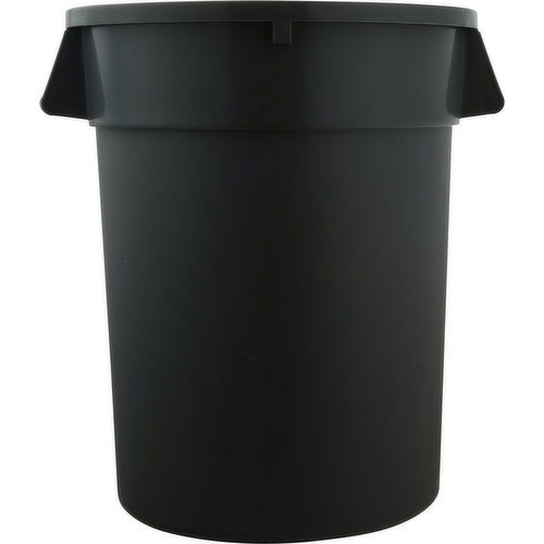 First Street Trash Can, Gray, 32 Gallon