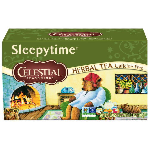 Celestial Seasonings Caffeine Free Tea Bags Herbal Tea