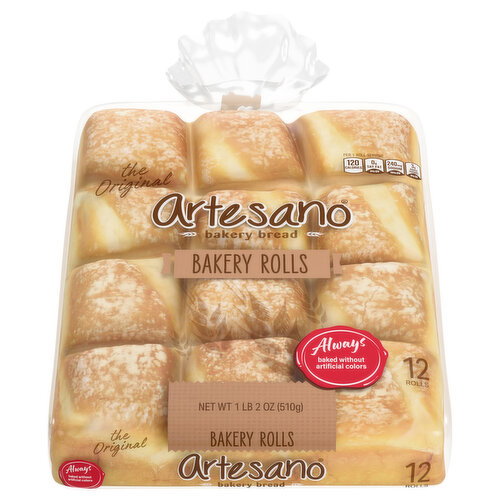 Artesano The Original Bakery Rolls