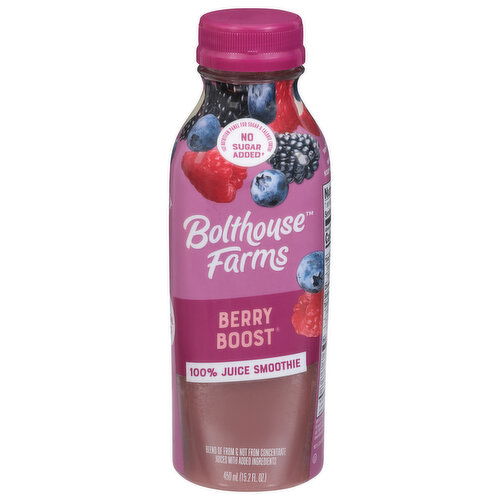 Bolthouse Farms 100% Juice Smoothie, Berry Boost