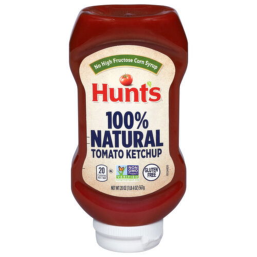 HUNTS Tomato Ketchup, 100% Natural, Thicker & Richer